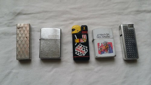 Lot anciens briquets en - lot, de
