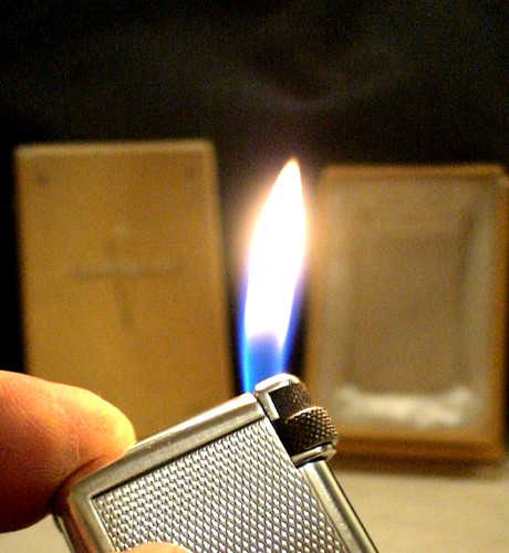 Briquet ancien flaminaire - @,